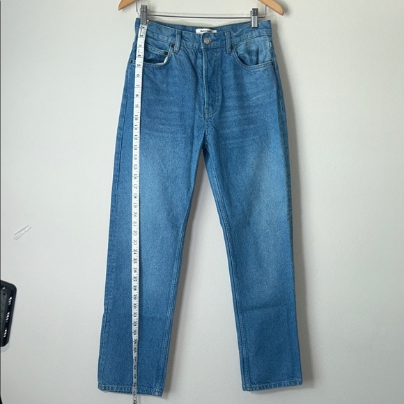 Reformation Women's Blue Straight Jeans - Picture 5 of 11